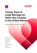 Twenty Years of Legal Marriage for... - Bild 1