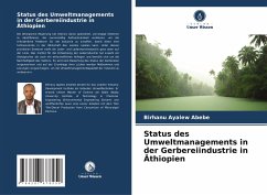 Cover Status des Umweltmanagements in der Gerbereiindustrie in Äthiopien