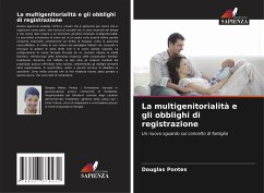 La multigenitorialità e gli obblighi di registrazione - Pontes, Douglas