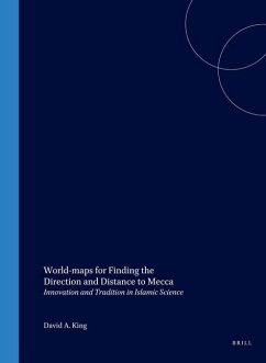 Cover World-Maps for Finding the Direction and Distance to Mecca