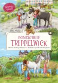 Ponyschule Trippelwick Doppelband (Enthält die Bände 1: Hörst du die Ponys flüstern? / 2: Ein Einhorn spricht nicht mit jedem)  (Mängelexemplar)