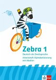 Zebra. Deutsch als Zweitsprache. Arbeitsheft Alphabetisierung mit Medien Klasse 1