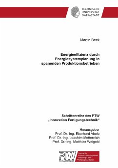 Energieeffizienz durch Energiesystemplanung in spanenden Produktionsbetrieben - Beck, Martin Christian