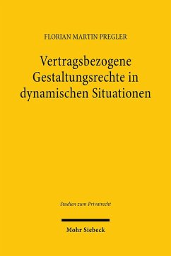 Cover Vertragsbezogene Gestaltungsrechte in dynamischen Situationen