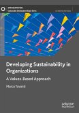 Developing Sustainability in Organizations