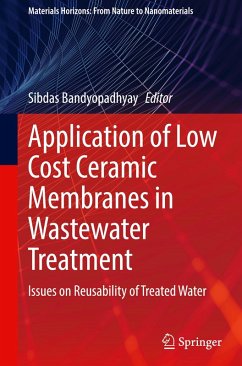 Cover Application of Low Cost Ceramic Membranes in Wastewater Treatment