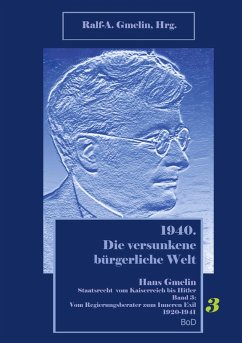 Cover Vom Regierungsberater zum Inneren Exil 1920-1941 (eBook, ePUB)