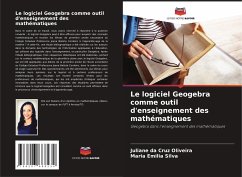 Le logiciel Geogebra comme outil d'enseignement des mathématiques - Oliveira, Juliane da Cruz;Silva, Maria Emilia