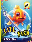 Litl Fish Coloring Book For Kids