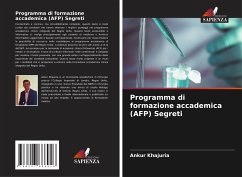 Programma di formazione accademica (AFP) Segreti - Khajuria, Ankur