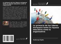 La primacía de los líderes enriquece tanto la riqueza educativa como la organizativa - Gupta, Rudrarup