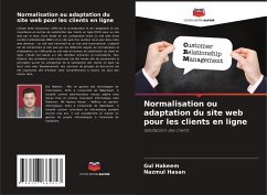 Normalisation ou adaptation du site web pour les clients en ligne - Hakeem, Gul;Hasan, Nazmul