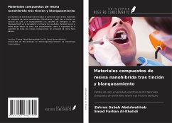 Materiales compuestos de resina nanohíbrida tras tinción y blanqueamiento - Abdulwahhab, Zahraa Sabah; Al-Khalidi, Emad Farhan