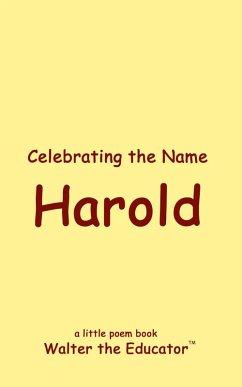 Cover Celebrating the Name Harold