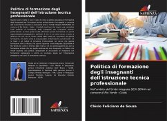 Politica di formazione degli insegnanti dell'istruzione tecnica professionale - Feliciano de Souza, Clésio