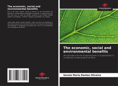 The economic, social and environmental benefits - Dantas Oliveira, Sanzia Maria