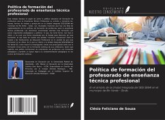 Política de formación del profesorado de enseñanza técnica profesional - Feliciano de Souza, Clésio