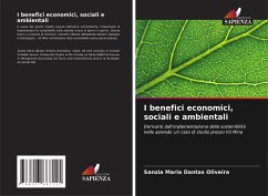 I benefici economici, sociali e ambientali - Dantas Oliveira, Sanzia Maria