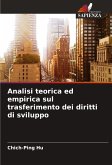 Analisi teorica ed empirica sul trasferimento dei diritti di sviluppo