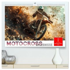 Motocross Erlebnisse (hochwertiger Premium Wandkalender 2025 DIN A2 quer), Kunstdruck in Hochglanz - Calvendo;Roder, Peter