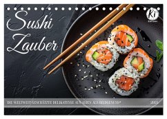 Sushi Zauber (Tischkalender 2025 DIN A5 quer), CALVENDO Monatskalender - Calvendo;Waurick, Kerstin