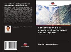 Concentration de la propriété et performance des entreprises - Perera, Chamila Madushan