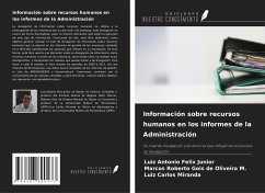 Información sobre recursos humanos en los informes de la Administración - Felix Júnior, Luiz Antonio; Gois de Oliveira M., Marcos Roberto; Carlos Miranda, Luiz