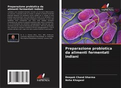 Cover Preparazione probiotica da alimenti fermentati indiani