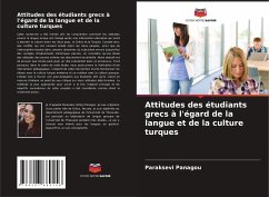 Attitudes des étudiants grecs à l'égard de la langue et de la culture turques - Panagou, Paraksevi