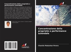 Concentrazione della proprietà e performance aziendale - Perera, Chamila Madushan