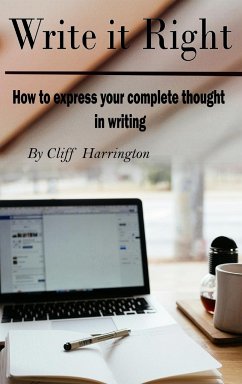 Write it Right - Harrington, Cliff