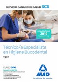 Técnico-a especialista en higiene bucodental del Servicio Canario de Salud, test