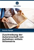 Zuschreibung der Autorenschaft von Aufsätzen mittels Stilometrie