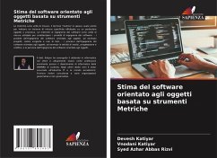 Stima del software orientato agli oggetti basata su strumenti Metriche - Katiyar, Devesh;Katiyar, Vnodani;Abbas Rizvi, Syed Azhar