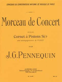 Morceau de concert pour cornet ŕ pistons en Sib et piano