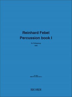 Cover Reinhard Febel Percussion book I SCHLAGZ