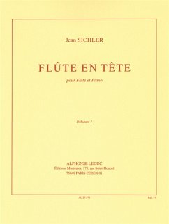 Cover SICHLER J. FLUTE EN TETE FLUTE ET PIANO (DEBUTANT 1)