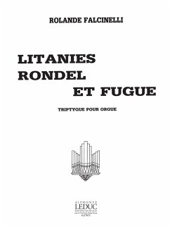Cover FALCINELLI LITANIES/RONDEL/FUGUE ORGUE