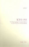 KYO-SO FUER SCHLAGZEUGGRUPPEN UND GROSSES ORCHESTER, PARTITUR