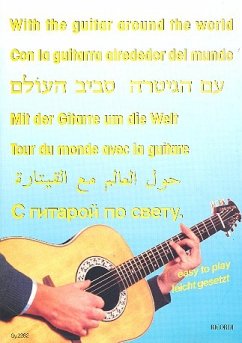 Cover Rund um den Globus Lieder und Tänze aus aller Welt für 1-2 Gitarren Spielpartitur