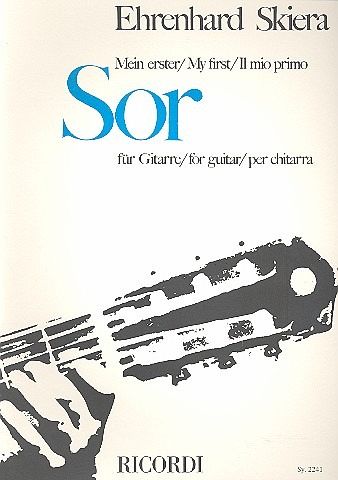 Mein erster Sor für Gitarre Mein erster Sor für Gitarre
