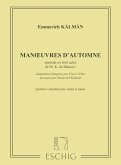 Kalman Manoeuvre D'Automne Ch-Piano Vocal and Piano