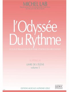 Cover LAB ODYSSEE DU RYTHME/VOLUME 5 SUPERIEUR/LIVRE DE L'ELEVE