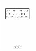 JOLIVET CONCERTO PIANO ET ORCHESTRE/ PARTIE DE PIANO ET REDUCTION ORCHESTRE 2EME PIANO JOLIVET CONCERTO PIANO ET ORCHESTRE/ PARTIE DE PIANO ET REDUCTION ORCHESTRE 2EME PIANO