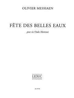 Fete des Belles Eaux pour 6 ondes martenot partition