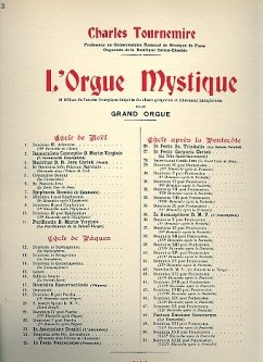 Cover L'orgue mystique vol.33 Pentecote
