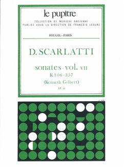Cover Sonates vol.7 (K306-357) pour clavecin Neudruck