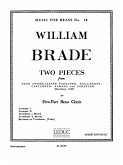 BRADE/KING 2 PIECES BRASS QUINTET/SCORE AND PARTS(PTION/PTIES)MFB018