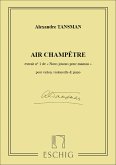 Air Champetre pour violon, violoncelle et piano (grosses notes)