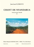 Chant de Nyandarua op.6 pour 4 violoncelles partition et parties